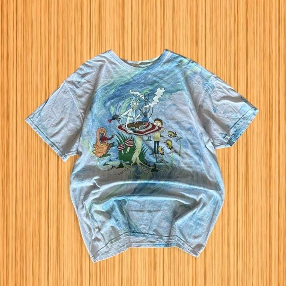 Rick and Morty Tie Dye Graphic T-Shirt